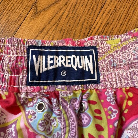 Vilebrequin paisley swim trunks men’s swim suit designer size XXL SEE BELOW